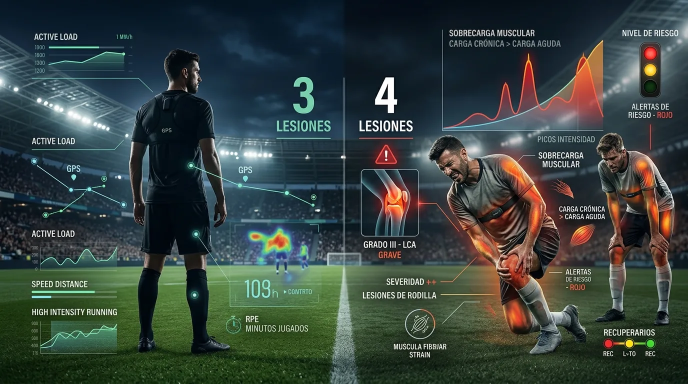 Lesiones jornada 1: Hypermotion vs Primera